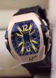 Fake Franck Muller Rose Gold Black Rubber Mans Watch (2)_th.jpg